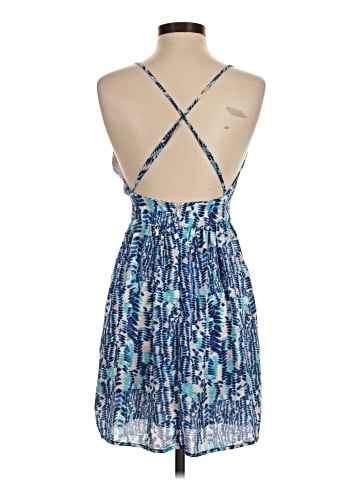 Aqua Cocktail Dress (view 2)