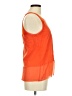 French Connection 100% Polyester Orange Sleeveless Top Size M - photo 4