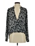 Splendid 100% Viscose Black Long Sleeve Blouse Size S - photo 1