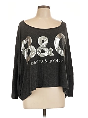 Wet Seal 3/4 Sleeve T-Shirt (view 1)