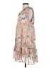 Umgee 100% Polyester Floral Orange Casual Dress Size S - photo 5