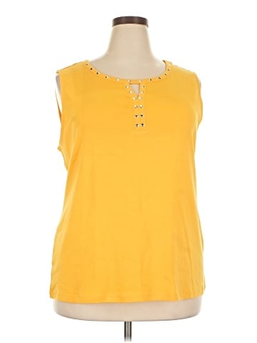 Karen Scott Sleeveless Blouse (view 1)