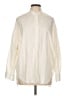 Vince. Solid Ivory Long Sleeve Button-Down Shirt Size L - photo 1