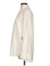 Vince. Solid Ivory Long Sleeve Button-Down Shirt Size L - photo 5