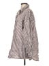 Cotton On Stripes Brown Long Sleeve Button-Down Shirt Size XS - photo 5