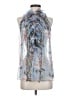 Zimmermann 100% Silk Blue Winsome Ruffle Top Size 4 (0) - photo 1
