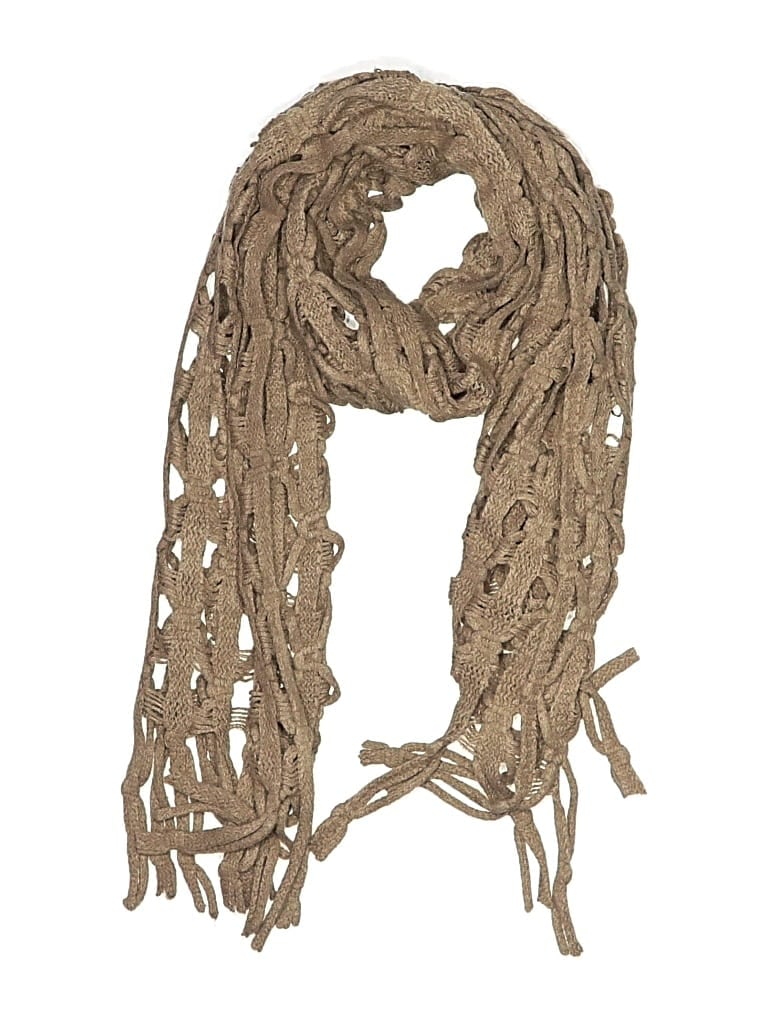 Pre-owned Unbranded Scarf In Tan