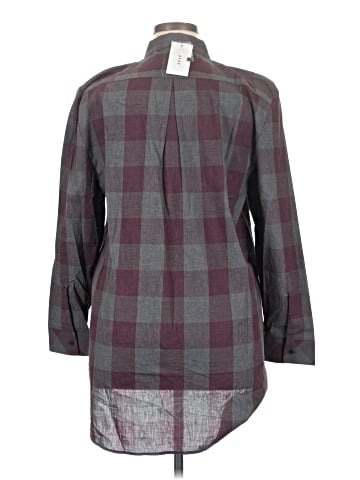 DKNY 3/4 Sleeve Button-Down Shirt (view 2)