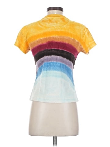 Acne Studios Rainbow Terrycloth T-Shirt (view 2)