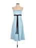 Alfred Angelo 100% Polyester Blue Cocktail Dress Size S (estimated) - photo 1