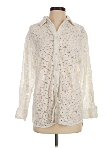 Solid & Striped Long Sleeve Blouse (view 1)
