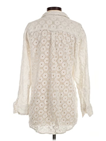 Solid & Striped Long Sleeve Blouse (view 2)