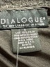 Dialogue 100% Polyester Black Long Sleeve Blouse Size S - photo 7