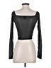 Wild Fable 100% Recycled Polyester Black Long Sleeve Top Size S - photo 2