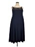 Torrid Blue Casual Dress Size 2X Plus (2) - photo 1