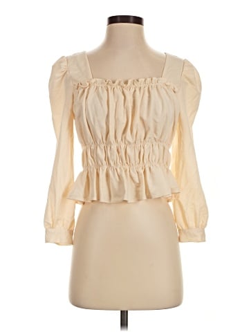 MNG 3/4 Sleeve Blouse (view 1)