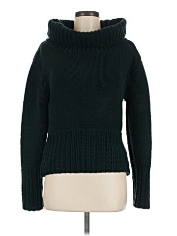 Burberry Fold-Over Collar Pullover Sweater (view 1)