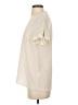 ModCloth 100% Polyester Ivory Short Sleeve Blouse Size S - photo 5