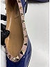 Valentino Blue Rockstud Ballet Flats  Size EU (IT) 38 / US 8 - photo 4