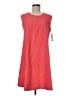 DKNY Solid Red Casual Dress Size 8 - photo 1