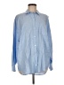Old Navy 100% Cotton Color Block Blue Long Sleeve Button-Down Shirt Size M - photo 1