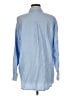 Old Navy 100% Cotton Color Block Blue Long Sleeve Button-Down Shirt Size M - photo 2