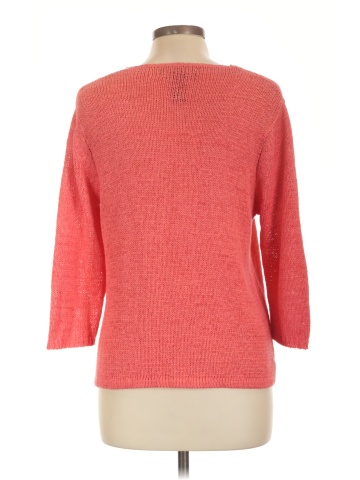August Silk Pullover Sweater (view 2)