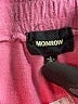 Monrow Solid Pink Athletic Shorts Size L - photo 3