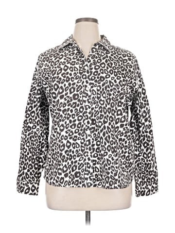 Chico's Long Sleeve Button-Down Shirt (view 1)