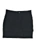 Athleta Solid Black Gray Casual Skirt Size 10 - photo 1