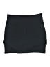 Athleta Solid Black Gray Casual Skirt Size 10 - photo 2