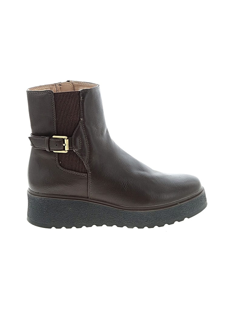 Pre-owned Soul Naturalizer Ankle Boots In Brown