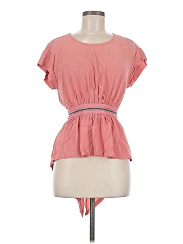 Bebe Short Sleeve Blouse (view 1)