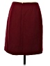 Gap Solid Burgundy Formal Skirt Size 4 - photo 2