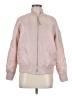 Aqua 100% Nylon Solid Pink Jacket Size M - photo 1
