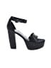 Guess Black Heels Size 7 1/2 - photo 1