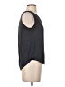 Banana Republic 100% Polyester Black Blue Sleeveless Blouse Size XS - photo 4