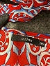 Millau 100% Polyester Red Short Sleeve Blouse Size XS - photo 7