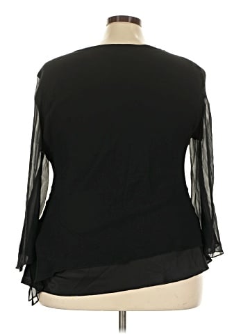 Anne Carson 3/4 Sleeve Blouse (view 2)