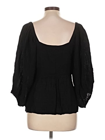 Michael Stars 3/4 Sleeve Blouse (view 2)
