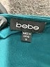 Bebe 100% Polyester Teal Sleeveless Blouse Size M - photo 7