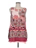 Dana Buchman 100% Polyester Paisley Pink Casual Dress Size M - photo 1