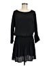 Splendid 100% Polyester Solid Black Casual Dress Size M - photo 1