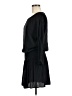 Splendid 100% Polyester Solid Black Casual Dress Size M - photo 5