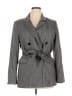 Reformation Chevron-herringbone Gray Coat Size XL - photo 1