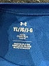 Under Armour 100% Polyester Blue Active T-Shirt Size L (youth) - photo 3