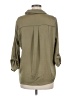 Stradivarius 100% Polyester Green 3/4 Sleeve Blouse Size M - photo 2