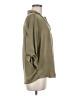 Stradivarius 100% Polyester Green 3/4 Sleeve Blouse Size M - photo 4