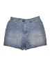 Xhilaration 100% Cotton Blue Denim Shorts Size 22W - photo 1