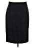 Classiques Entier Solid Black Wool Skirt Size 8 - photo 1